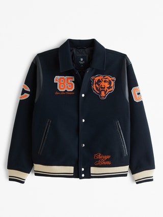 Abercrombie Varsity Bomber Jacket