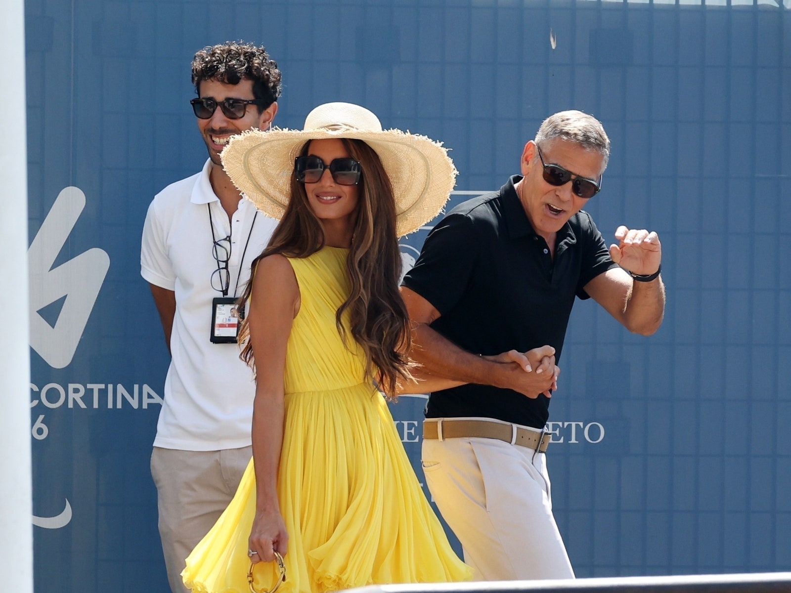 Amal Clooney Says ‘Yes’ to the Wedge Sandal Comeback