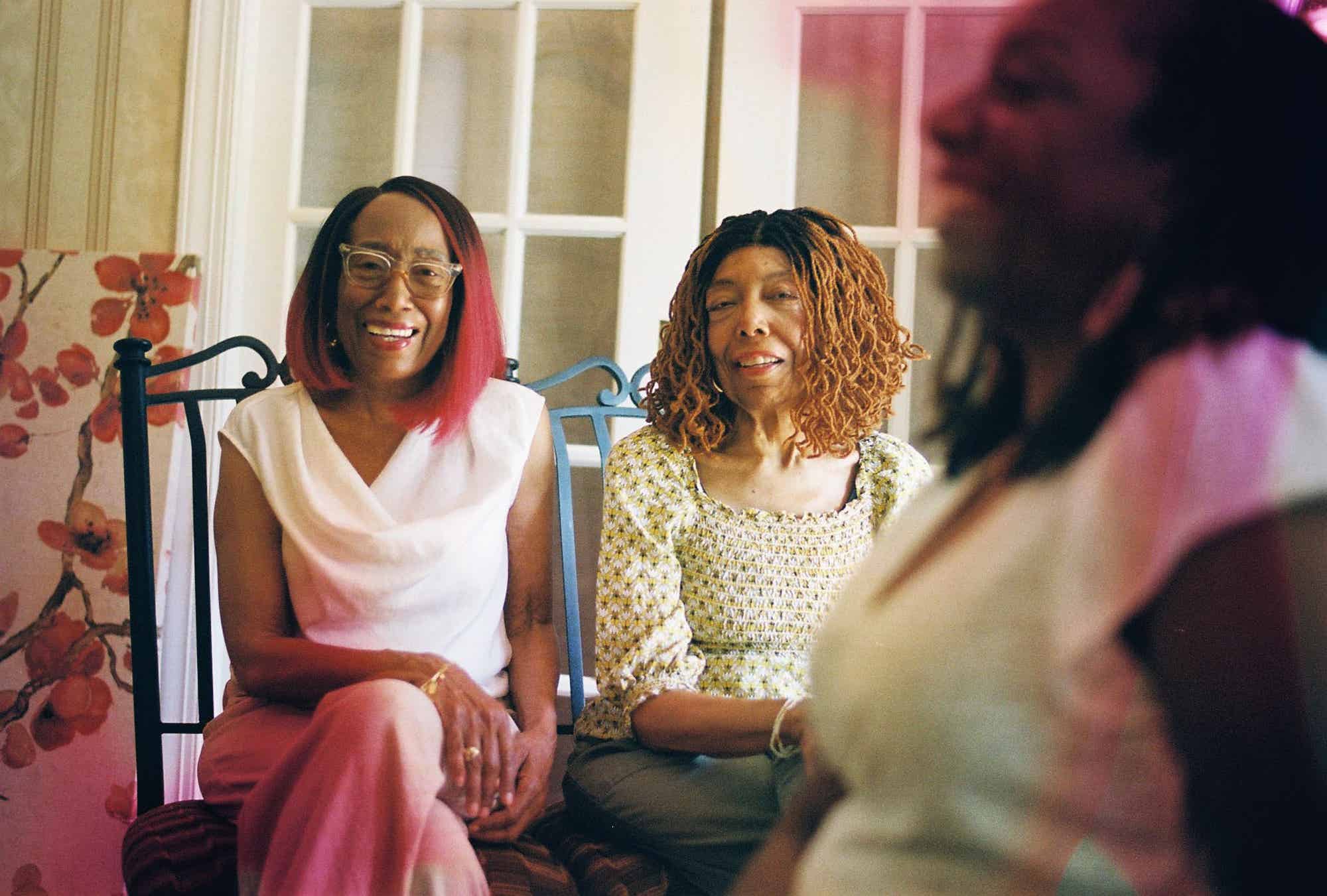 From left: Kamilah Carter, Courtenaye Johnson Lawrence, Afiya Carter