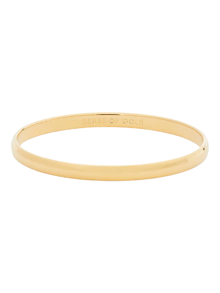 Kate Spade Heart Of Gold Idiom Bangle