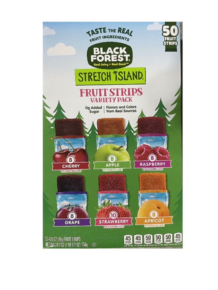 Black Forest Stretch Island Fruit Leather Snacks